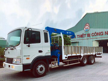 Xe tải cẩu Hyundai HD240
