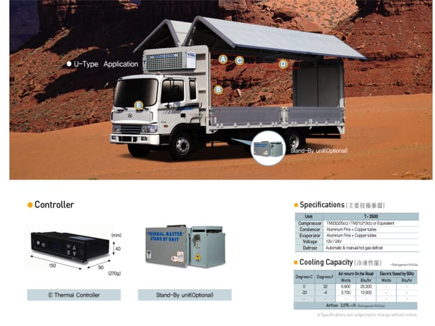 Máy lạnh thermal Master T3500