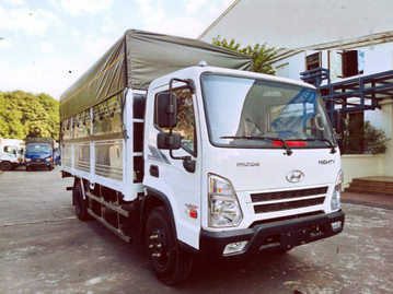 Xe tải thùng mui bạt phủ Hyundai Ex8