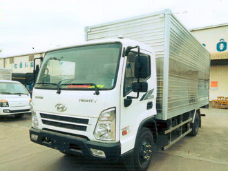 Xe tải thùng kín Hyundai Mighty Ex8