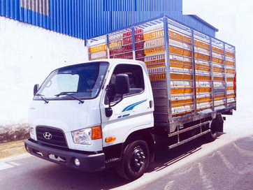  Xe chở gia cầm Hyundai 75S