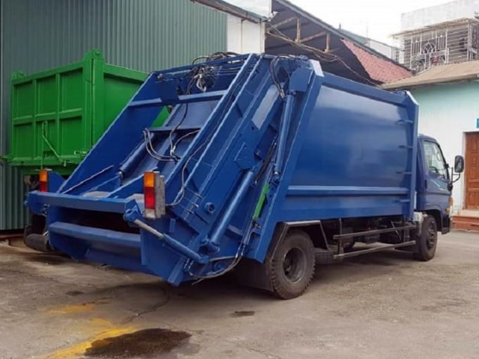 Xe cuốn ép chở rác Hyundai  NEW MIGHTY 110S 9m3