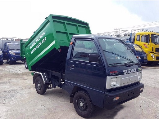 Xe chở rác suzuky 5 tạ