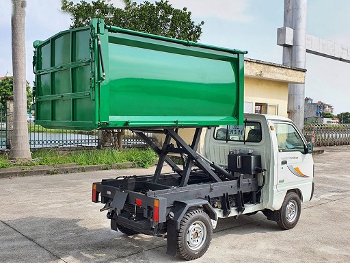 Xe chở rác Hyundai H150 |- Xe thu gom rác Mini Hyundai